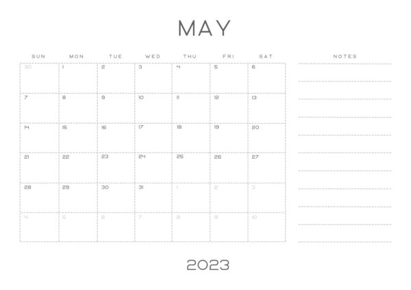 Black and White Whitney Calendars - Image 2