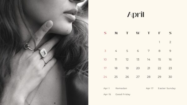 Monochrome Michelle Calendars - Image 3
