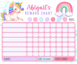 Unicorn Magic Reward Charts