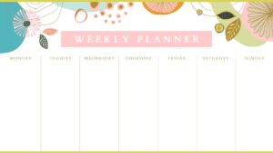 Weekly Wendy – Weekly Planner