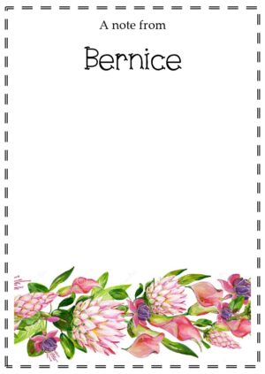 Boho Bernice Notepad