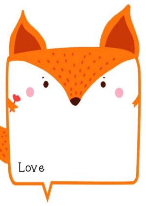 Foxy Freda Notepad